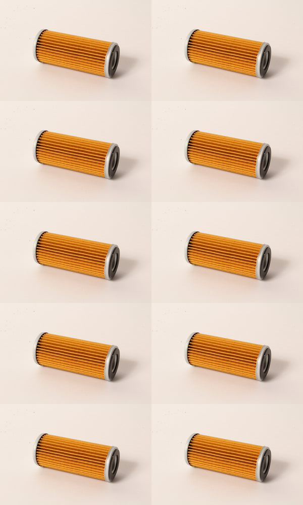 10 PK Hydro Transmission Oil Filter For Hustler 604126 X-ONE Cub Cadet PH-411154