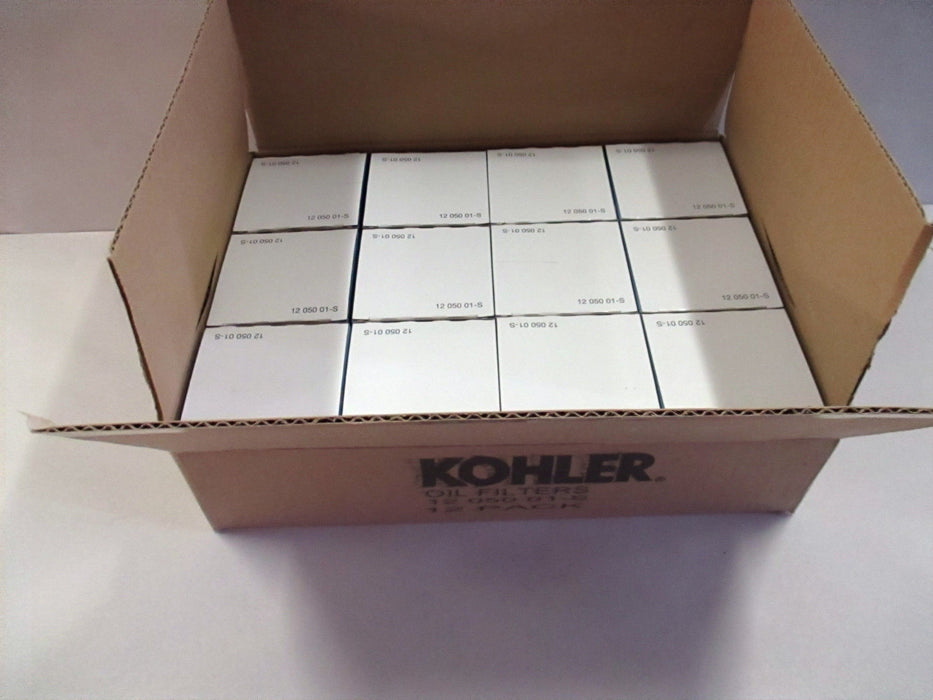 12 Pack Case Genuine Kohler 12-050-01-S Short Oil Filter 12 050 01-S OEM