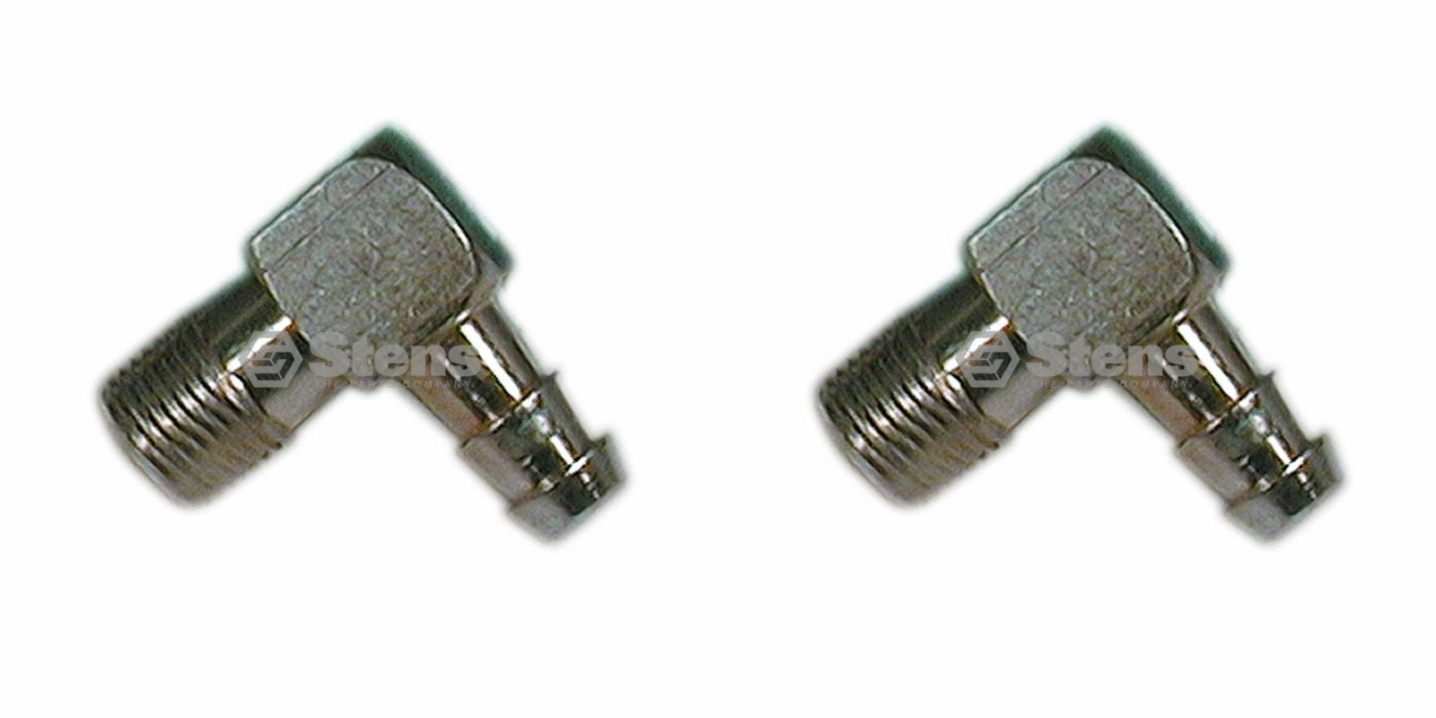 2 Pack Stens 120-071 Elbow Fitting Fits B&S 67218 691609 Murray 43965