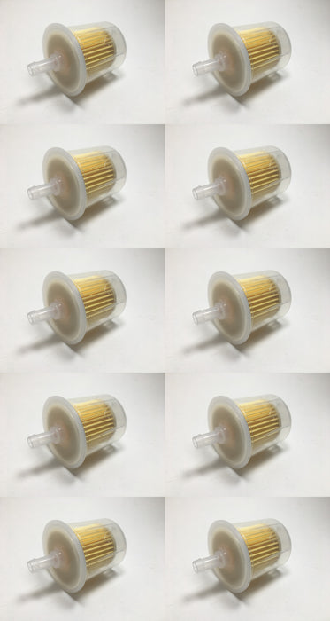 10 PK OEM Toro 120-2235 Fuel Filter Dingo Comm ZTR WAWB Proline Titan Grandstand