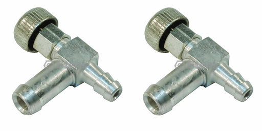 2 Pack Stens 120-253 Universal 1/4" Inline Fuel Shutoff Valve Fits MTD 951-0171