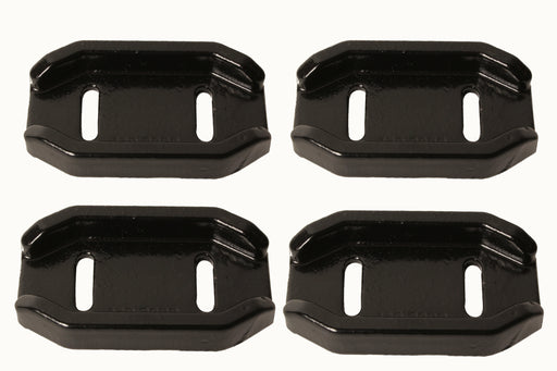 4 OEM Toro 120-3098-03 HD Cast Iron Skids 38212 38674 38680 38828 38843 38890