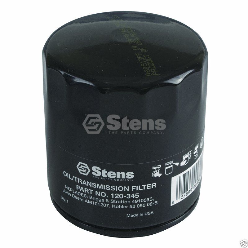 Stens 120-345 Oil Filter For Kohler 52-050-02-S Onan 122-0645 B&S 491056 4153
