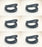 6 PK OEM Toro 120-3893 Traction V-Belt Power Max 724 726 826 37770 37771 37772