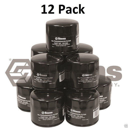 12 Stens 120-513 Oil Filters For Bobcat 842502 Ferris 5021144X1 Hustler 747303