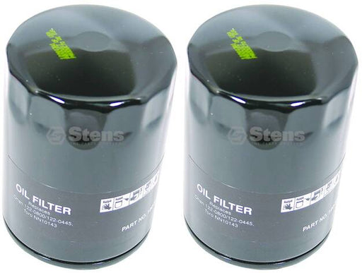 2 PK Oil Filter For Toro 137-5012 Onan 122-0193 JD 1851658 Gravely L857 89333