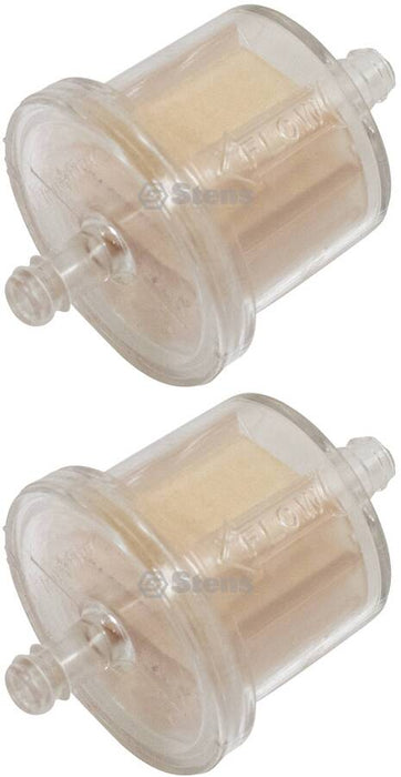 2 PK Fuel Filter Fits Tecumseh 34279B Toro 108-3854 B&S 691035 BobCat 38666