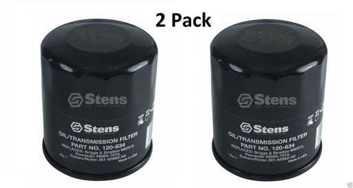 2 Pk Stens 120-634 Oil Filter for 49065-7010 692513 26165902A0 49065-2078 36563