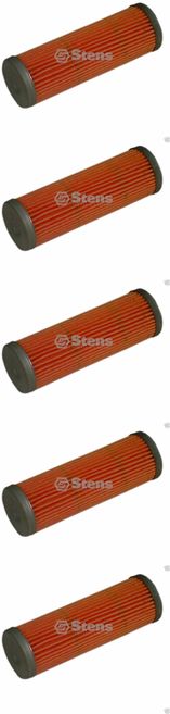 5 Pack Fuel Filter Fits Kubota 15231-43560 Jacobsen 550489 Woods 70666