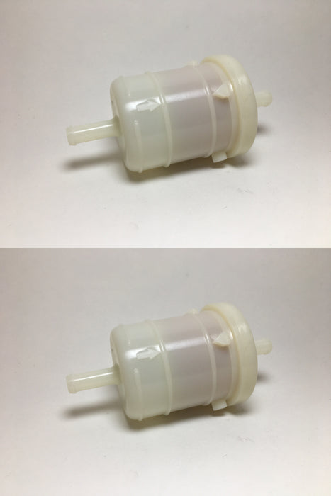 2 Fuel Filters For Kubota 12581-43012 Toro Exmark 108-3831 JD AM876035 21541800