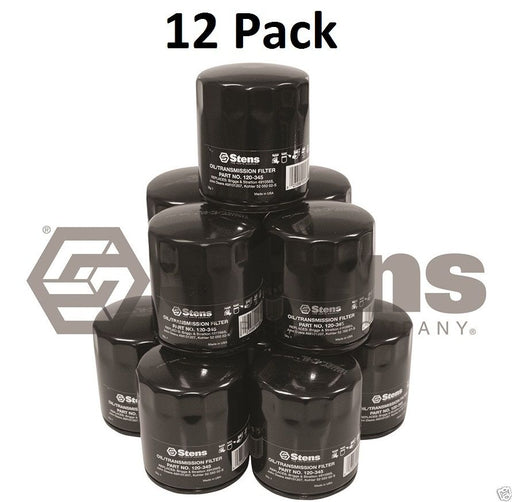 12 Stens 120-970 Oil Filters Fits 25-050-27 25-050-33-S 25-050-34-S 52-050-02-S