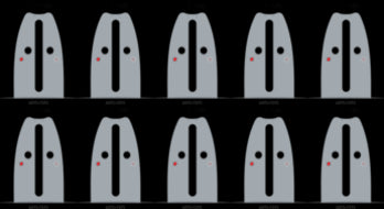 10 PK Oregon 120SXEA095 12" AdvanceCut Guide Bar 3/8" Low Pro .050" 45DL A095