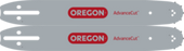 2 PK Oregon 120SXEA095 12" AdvanceCut Guide Bar 3/8" Low Pro .050" 45DL A095