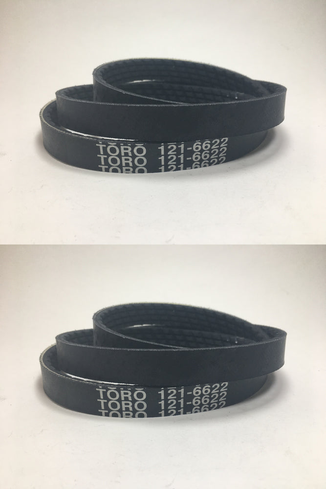 2 PK Genuine Toro 121-6622 Drive Belt 38563 38568 38741 38742 38743 38744 38751