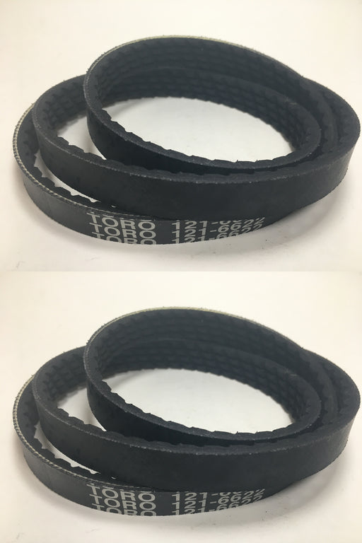 2 PK Genuine Toro 121-6622 Drive Belt 38563 38568 38741 38742 38743 38744 38751