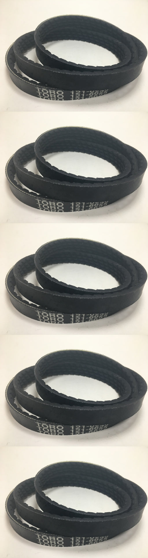 5 PK Genuine Toro 121-6622 Drive Belt 38563 38568 38741 38742 38743 38744 38751