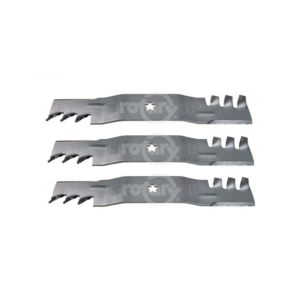 3 Pack Mulching Blades Fits AYP Roper Sears 187254 187255 187256