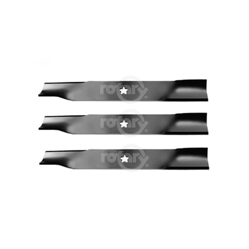 3 Pack Lawn Mower Blades Fits Husqvarna 539112078