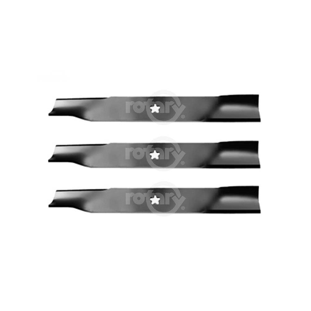 3 Pack Lawn Mower Blades Fits Husqvarna 539113425