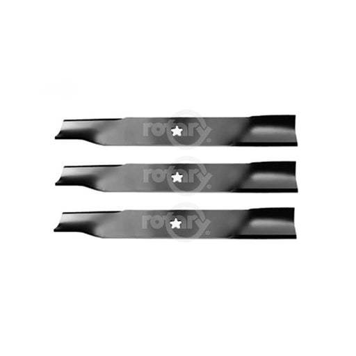 3 Pack Lawn Mower Blades Fits Husqvarna 539113312