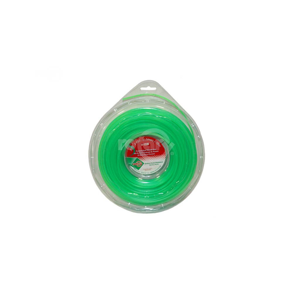 Rotary 12189 Trimmer Line .095  256' Lge Donut Quad Green