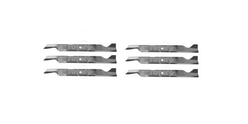 6 Pack Blades Fits AYP Roper Sears 405380 532405380