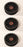 3 PK Flat Idler Pulley Fits Hustler 784504 Exmark Toro 109-0977 5" OD 11/16" ID