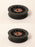 2 Flat Idler Pulley Fits Hustler 794404 Mini Z Mini Fastrack 3-1/8" OD 11/16" ID