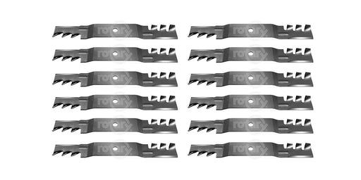 12 Pack Rotary Lawn Mower Blades Fits Toro 110-6837-03 112-9759 112-9759-03