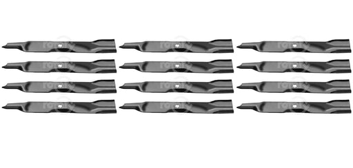 12 Pack Lawn Mower Blades Fits John Deere AM137327 AM141032 AM141034 M154061