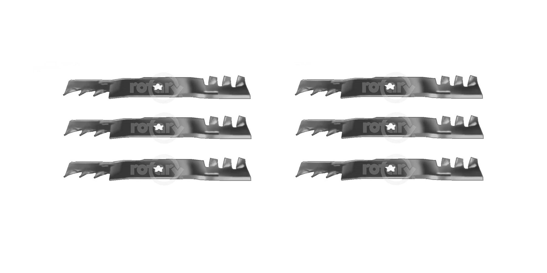 6 Pack Blades Fits AYP Roper Sears 173921 532173921