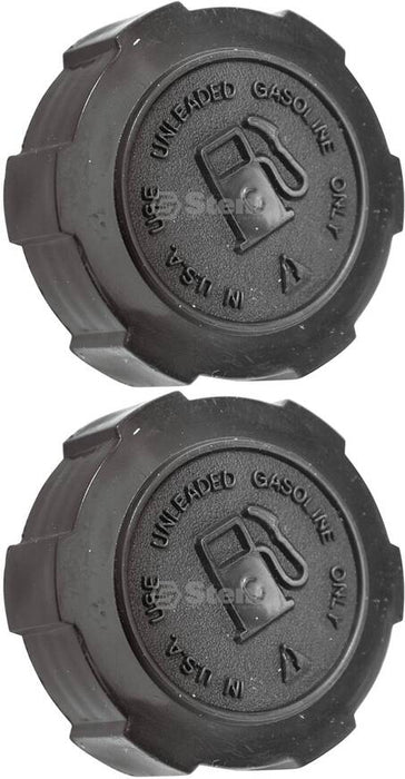 2 PK Fuel Cap Fits B&S 397974 692046 699985 Craftsman 33385 JD BS397974S