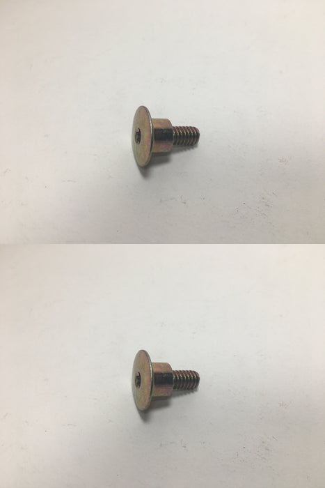 2 PK Genuine Toro 125-1122 1/4-20 Countersunk Oval Screw OEM