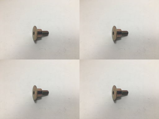 4 PK Genuine Toro 125-1122 1/4-20 Countersunk Oval Screw OEM