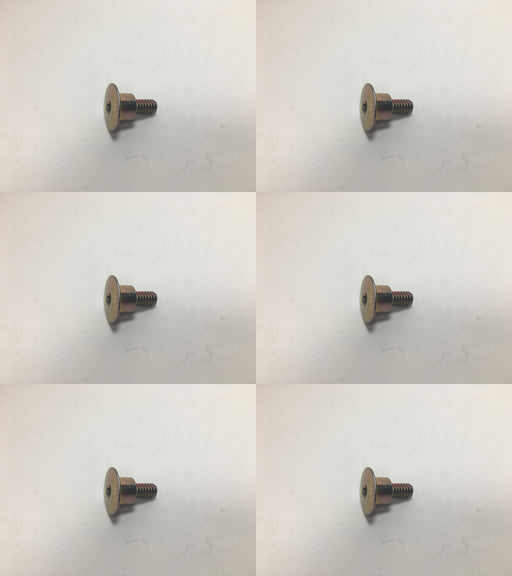 6 PK Genuine Toro 125-1122 1/4-20 Countersunk Oval Screw OEM