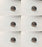 6 PK Genuine Toro 125-1122 1/4-20 Countersunk Oval Screw OEM