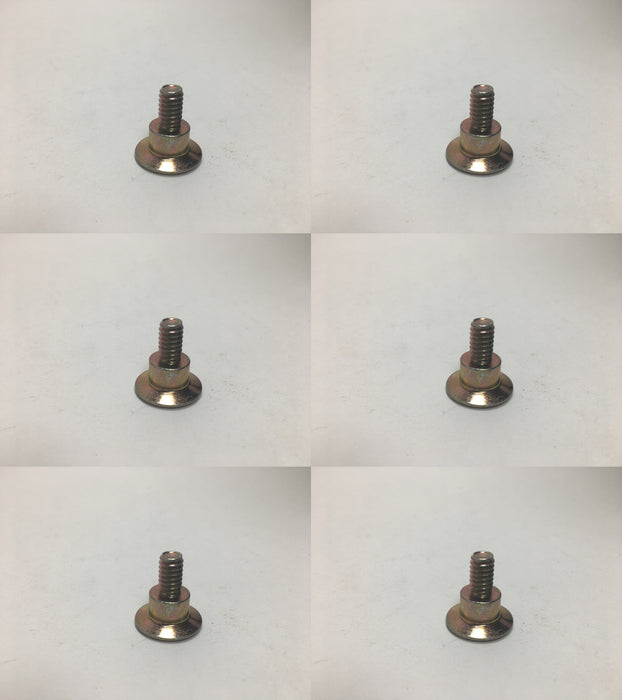 6 PK Genuine Toro 125-1122 1/4-20 Countersunk Oval Screw OEM