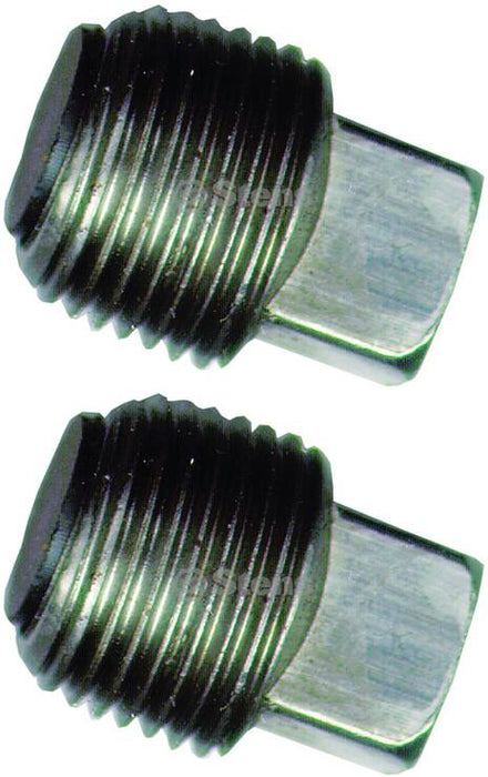 2 PK Magnetic Oil Plug Fits B&S 690289 Kohler X-305-4-S 3/8"-18 Thread