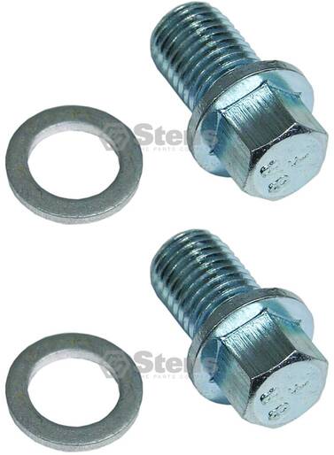 2 PK Oil Drain Plug Fits Honda 90131-ZE1-000 90601-ZE1-000 10 x 1.25mm