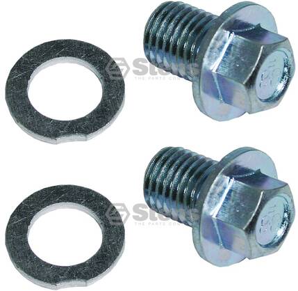 2 PK Oil Drain Plug For Honda 90131-896-650 GX240 GX270 GX340 GX390 12 x 1.5mm