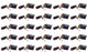 25 PK Spark Plug Fits Denso W14EPR-U Champion RN14YC Autolite 4265 BPR4ES