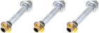 3 PK OEM Exmark 126-2928 Anti-Scalp Roller Axle Kit Lazer Z Pioneer Turf Tracer