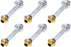 6 PK OEM Exmark 126-2928 Anti-Scalp Roller Axle Kit Lazer Z Pioneer Turf Tracer