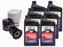 Genuine Exmark 135-2566 6 Quarts Oil & 126-5234 2 Oil Filters Quest Radius E S