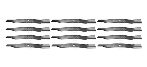 12 Pack Lawn Mower Blades Fits John Deere TCU15882