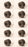 10 PK Foam Air Filter For MTD 951-15137 751-15137 1P51 79cc 1P57 99cc 1P61 132cc