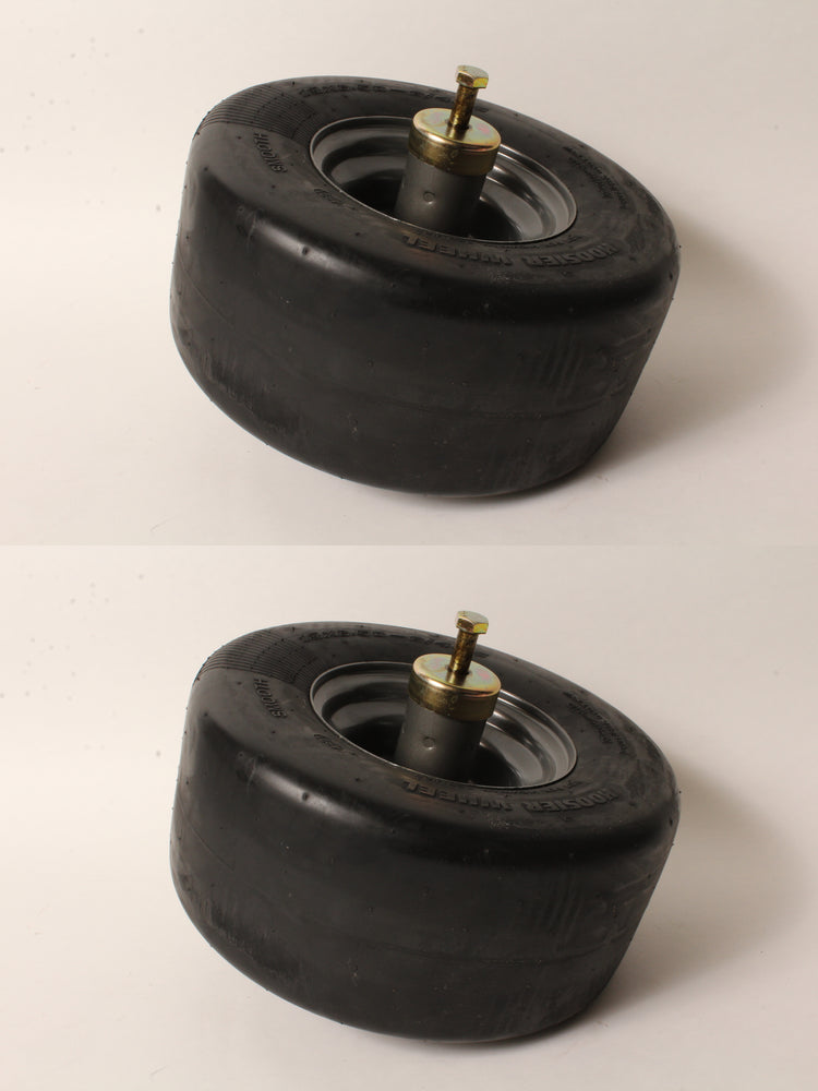 2 OEM Toro 127-9528 Front Caster Wheel & Axle ASM Z-Master 3000 5000 6000 7000
