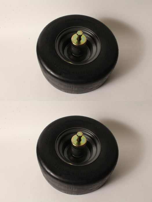 2 OEM Toro 127-9528 Front Caster Wheel & Axle ASM Z-Master 3000 5000 6000 7000