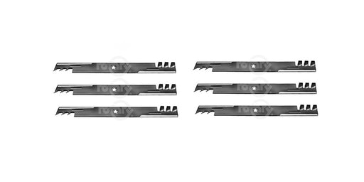6 Pack Copperhead Mulching Blades Fits AYP Roper Sears 403107 532403107