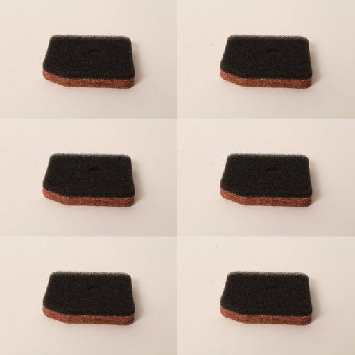 6 PK Felt Pad Air Filter Fits Stihl 4237-120-1800 HS81 HS82 HS86 HS87